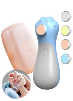 Buy Baby Nail Trimmer with Cat Pattern, Electric Upgraded Super Durable, Safety Baby Nail File Kit for Infant Toddler Newborn in Saudi Arabia