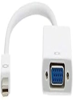 اشتري Mini DisplayPort DP Display Port to VGA Cable Adapter Converter For Macbook Pro في مصر