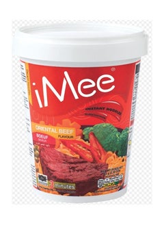 Buy iMee Cup Beef Flavor Instant Noodles 65 Grams in UAE