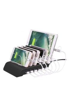 Poweroni USB Charging Dock - 4-Port - Fast Charging Station for Multiple  Devices Apple - Multi Device Charger Station - Compatible with Apple iPad  iPhone and Android Cell Phone and Tablet