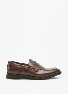 اشتري Men's Solid Slip-On Loafers في السعودية