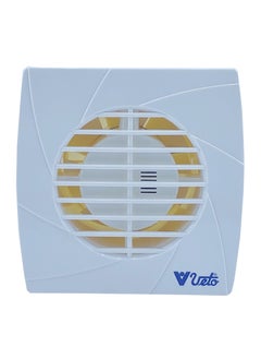 Buy Veto Exhaust Fan 6 inch for Household Toilet Wall, Kitchen Exhaust, No Noise, Energy Saving Ventilation Fan, 220-240V, 20w,6 Inch, White in UAE