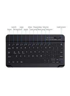 Buy Portable Wireless Bluetooth Keyboard KSC-339 in UAE