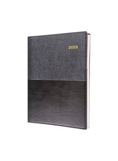 Buy Collins Valour 2025 Planner - A5 Day to a Page Diary (with Appointments) - Black - (VAL251.99-25) - Professional Daily Planner with Duo-Textured PU Leather Covers in UAE