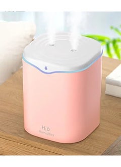 Buy Bedroom Humidifier, 2 Liter Cool Mist Humidifier for Bedroom , USB Portable Desktop, Silent Ultrasonic with Spray Modes and 7 Color Lights in UAE