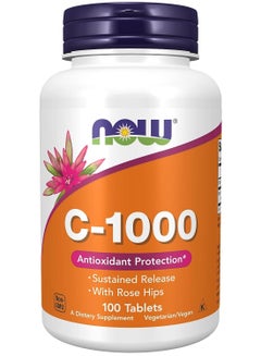 اشتري Now Foods Vitamin C-1000 Sustained Release with Rose hip 100 في مصر