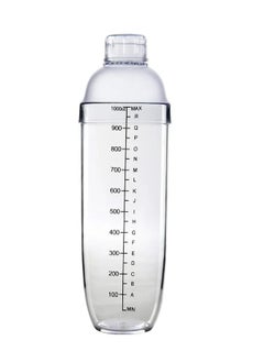 اشتري 1000cc Plastic Cocktail Shaker Scale Cup في الامارات