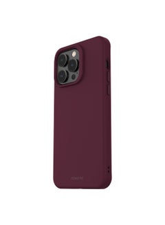 Buy Remson Mag-X Magnetic Hybrid Protective Silicone Case Military Grade Protection Compatible For iPhone 13 Pro Max (Maroon) in UAE
