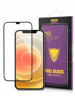 Buy OG Screen Protector for iPhone 12 & iPhone 12 Pro, Tempered Glass HD Screen Saver, 9H Hardness, Bubble-free, 9H Screen Protector and Slime Design. in UAE