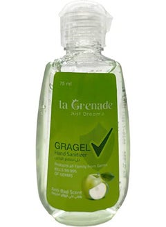 Buy La Grenade Hand gel green apple , 75 ml in Egypt