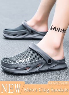 Buy Clog Sandals Summer Sandals Lightweight Slide Sandal with Non-slip Soles Thick Sole Beach Slipper Breathable Slip-on Sandal House Flat Slipper for Pool Beach Yard Kitchen Shower Unisex in Saudi Arabia