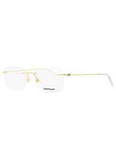 Buy Men's Rectangle Eyeglass Frame - MB0075O 002 56 - Lens Size: 56 Mm in UAE