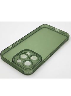 Buy Slim Silicone IPhone 13 Pro Max Case Ultimate Protection - Green in Egypt