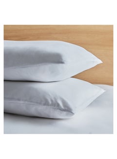 اشتري 2-Piece Cotton Pillow Cover Set في السعودية