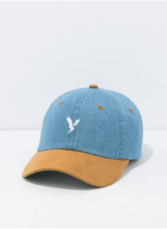 Buy Color Block Curved Peak Cap in UAE