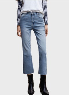 Buy High Waist Flared Jeans in UAE