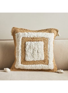 اشتري Eco Midtown Handmade Jute Filled Cushion 50 x 50 cm في السعودية