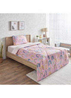 Buy Hermione Dreams Soiree 2-Piece Microfibre Twin Comforter Set 160 x 220 cm in UAE