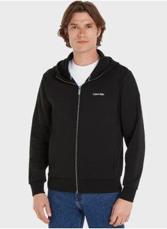 Buy Logo Zip Through Hoodie in Saudi Arabia