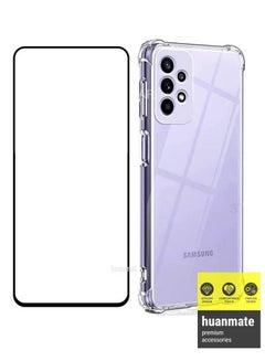 Buy Super Protective Back Cover With Screen Protector For Samsung Galaxy A73 5G in Saudi Arabia