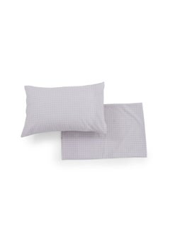 Buy Essential Flex 2-piece Pillow Case Set 50x75cm - Beige in UAE