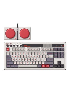 اشتري 8Bitdo Retro Wireless Bluetooth Tri-Mode Mechanical Keyboard(Grey) في السعودية