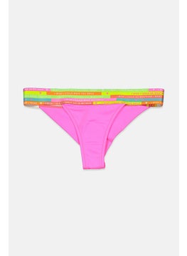 اشتري Women Bikini Bottom, Pink Combo في السعودية