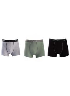 Buy Boxer Future Bundle OF (3) - Men Boxer Solid Size M in Egypt