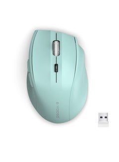 Buy Wireless Mice 3-Level DPI Ergonomic Wireless Mouse for Laptop,Mac,PC Sky Blue in Saudi Arabia