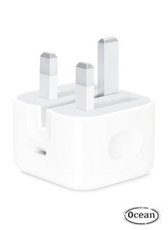 Buy iPhone 20W Fast Charger, 20W USB-C 3-Pin Power Adapter, USB C Wall Fast Charger Compatible with iPhone iPhone 16/15/14/13/12/SE2020/11/XR/XS Max/X Series, iPad, and Universal Travel Adapter, White in Saudi Arabia