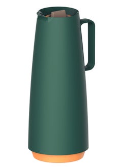 Buy Exata Green Plastic Thermal Flask with 1 Liter Glass Liner in UAE