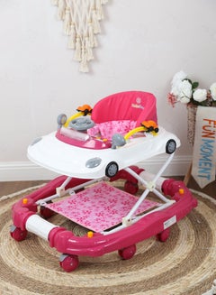 Buy Baby walker with soft padded folding seat in Saudi Arabia