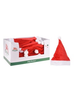 اشتري Christmas Hat, Red & White - 40x30 cm في الامارات