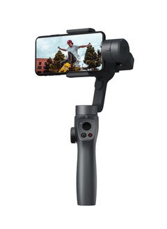 Buy Funsnap Capture 2s Smartphone Camera Stabilizer 3 Axis Handheld Gimbal Stabilizer Bluetooth Connection Selfie Stick Anti-shake High Stability Action Camera Long Battery Life - Black in UAE