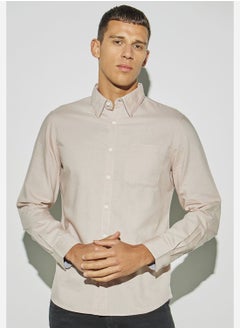 Buy Essential Oxford Slim Fit Shirt in Saudi Arabia