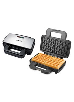 Buy sk-bbq-225 waffle maker, large size, 1000 watts in Egypt