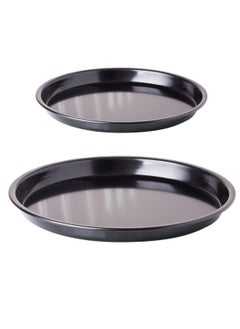 Buy 2 Piece Teflon Pizza Baking Tray Set in Saudi Arabia