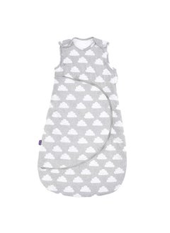 اشتري Pouch Baby Sleeping Bag With Zip For Easy Nappy Changing From 0-6 Months, 1.0 Tog في الامارات