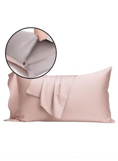 Buy Class A Antibacterial 100-Count Long Staple Cotton Pillowcase Premium 100% Cotton Pillowcase in Saudi Arabia
