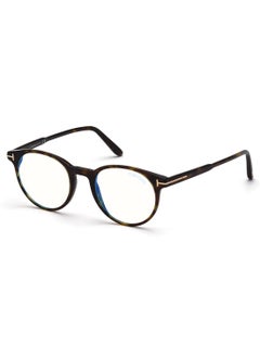 اشتري Men's Round Shape Resin Eyeglass Frames - FT5695-B05249 - Lens Size: 49 Mm في الامارات