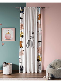 Buy Ready-Made Printed Curtain (One Piece Back Tape)  275x135x275 in Egypt