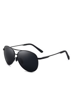 اشتري Men's Sunglasses Uv Protection, Eye Protection Sunglasses, Black Framed Black Gray Lens, Fashion Sunglasses. في السعودية