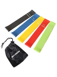 Buy Sky-Touch Elete Exercise Resistance Bands Set Of 5 in UAE