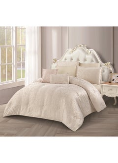 Buy Horse Comforter Set With Durable And Soft Fabric Two Sides  8 Pieces King Size in Saudi Arabia