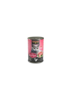 Buy LEONARDO CAT pure poultry WET FOOD for Adult Cats 400g in Egypt