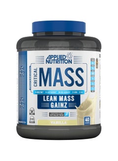 Buy Applied Nutrition Critical Mass Professional - Weight Gain Protein Powder, High Calorie Weight Gainer, Lean Mass -40 Scoops (Vanilla) in Saudi Arabia