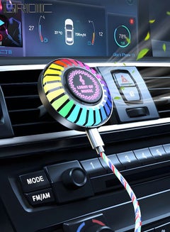 Buy Smart RGB Light,Voice Activated Led Light,RGB Music Sync Light,Colorful Sound Pickup Ambient Lights with App Control for Car,Car Fragrance,Car Interior,Automobile Atmosphere Lamp in Saudi Arabia