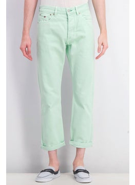 اشتري Men Classic Tommy Straight Jeans, Apple Green في الامارات