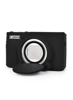 Buy SX730 SX740 Camera Case, Soft Silicone Case for Canon PowerShot SX740/SX730 HS Camera(Black) in Saudi Arabia