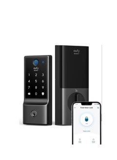 اشتري eufy Security Smart Lock C220 بصمة الإصبع دخول بدون مفتاح قفل الباب واي فاي ديدبولت في مصر